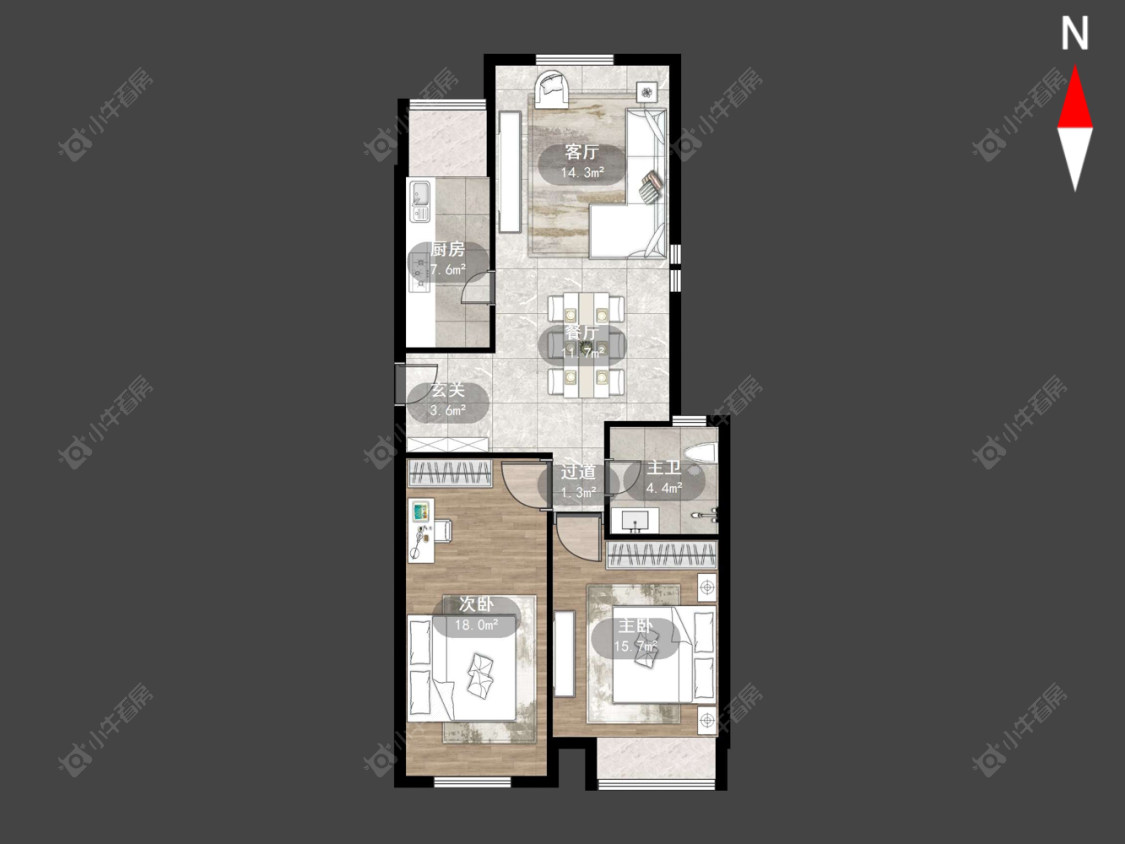 金鹰世界房源户型图 常州金鹰世界在售二手房源户型图_小牛看房