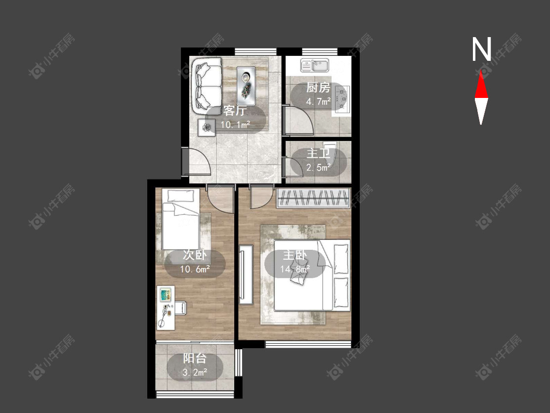 丽华二村房源户型图 常州丽华二村在售二手房源户型图_小牛看房