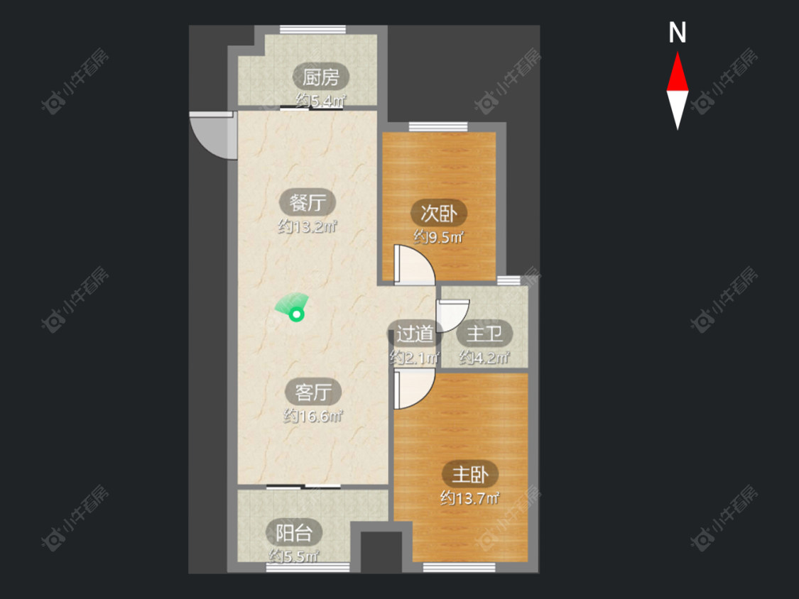 蔚蓝天地一二期房源户型图 常州蔚蓝天地一二期在售二手房源户型图_小牛看房