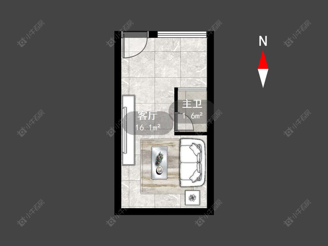 常州景阳花园在售二手房源户型图_小牛看房