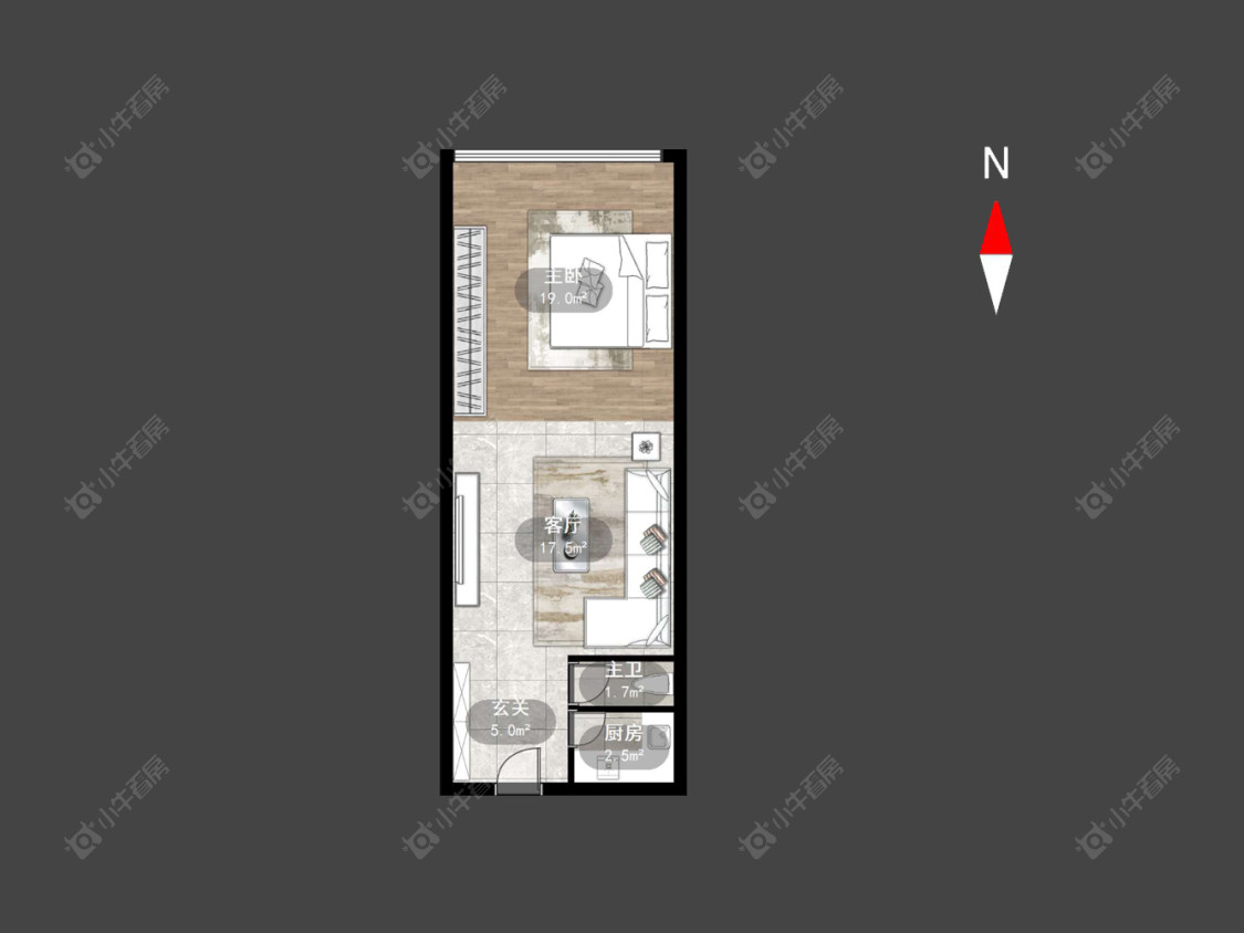 常州金城大厦在售二手房源户型图_小牛看房