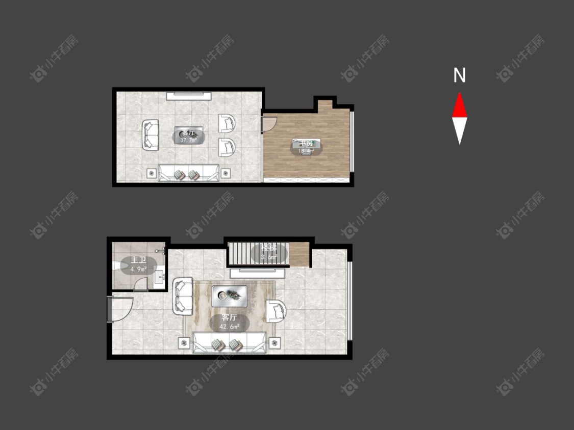 世茂广场房源户型图 常州世茂广场在售二手房源户型图_小牛看房