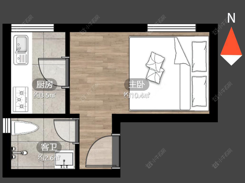 常州香江康桥在售二手房房源户型图_小牛看房