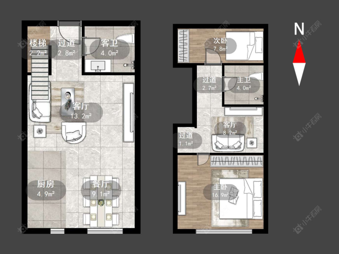 天宇购物广场房源户型图 常州天宇购物广场在售二手房源户型图_小牛看房