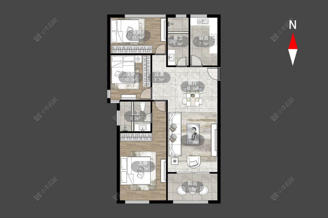 常州绿地香颂花园在售二手房源_小牛看房