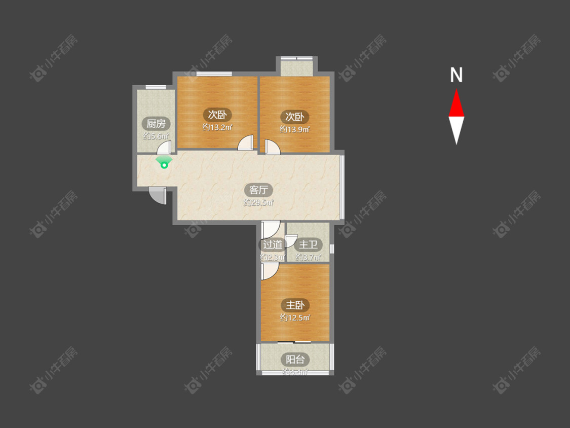 嘉盛苑房源户型图 常州嘉盛苑在售二手房源户型图_小牛看房