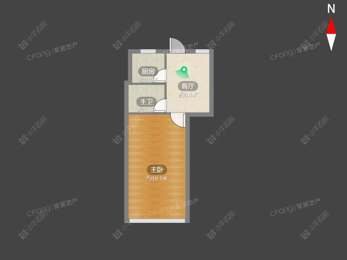常州硝皮尖租房_硝皮尖1室1厅房源出租