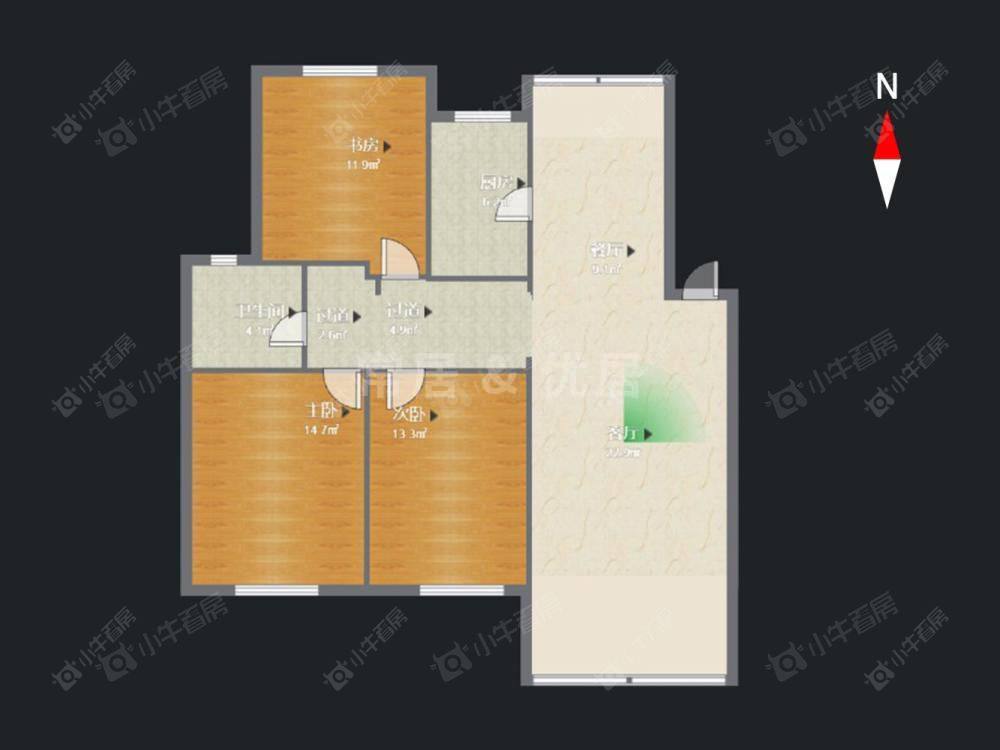 常州圩墩新村租房_圩墩新村3室2厅房源出租