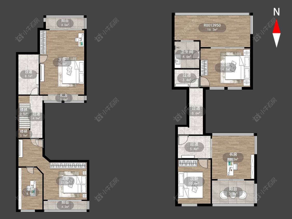 常州景瑞英郡在售二手房源户型图_小牛看房