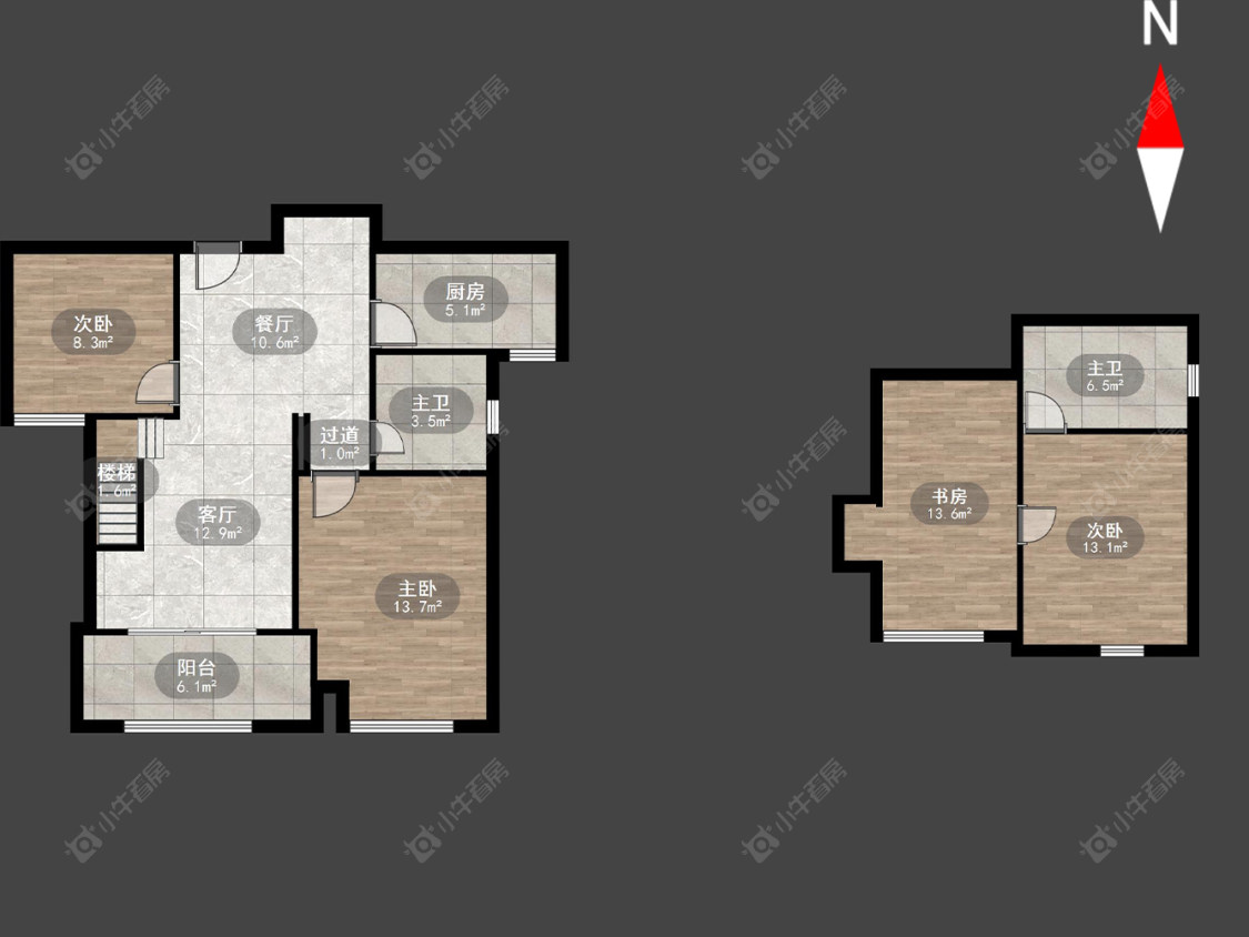 常州香溢紫郡一期在售二手房源户型图_小牛看房