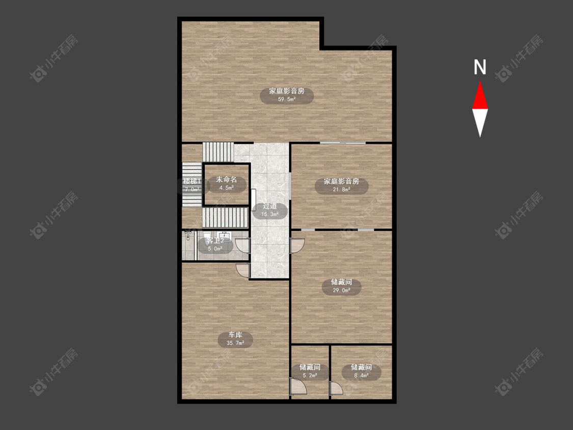 常州金新鼎邦别墅区在售二手房源户型图_小牛看房
