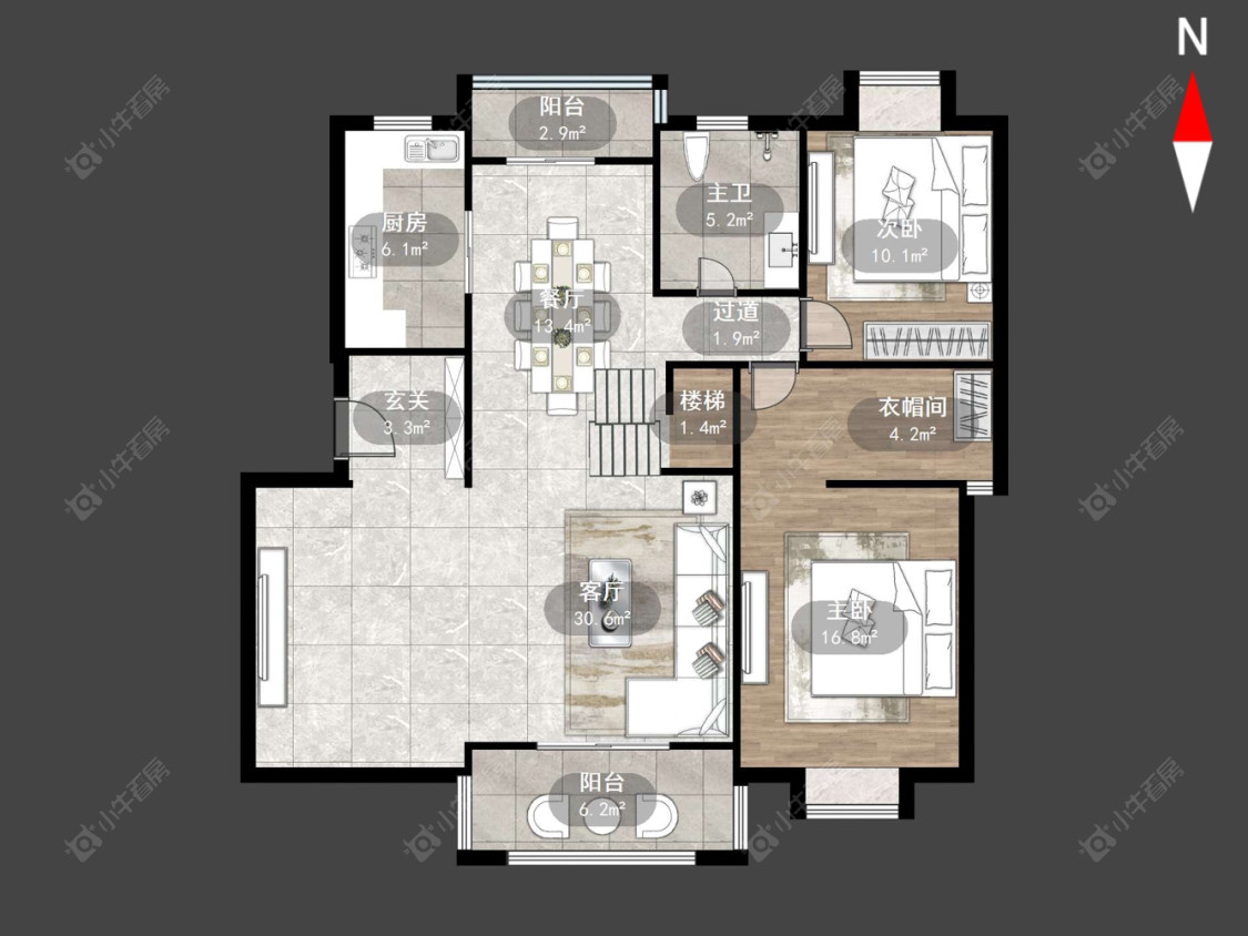 金色新城东区房源户型图 常州金色新城东区在售二手房源户型图_小牛看房