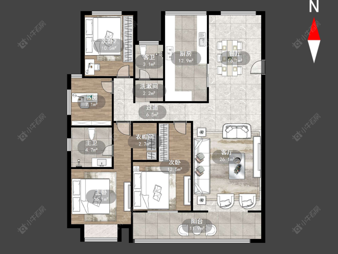 蔚蓝天地三四期房源户型图 常州蔚蓝天地三四期在售二手房源户型图_小牛看房