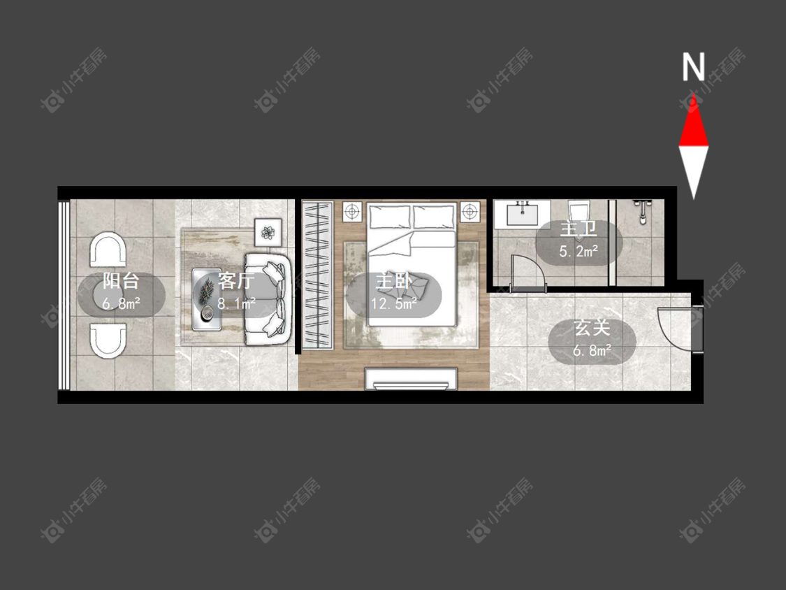 常州雅居乐星河湾在售二手房源户型图_小牛看房