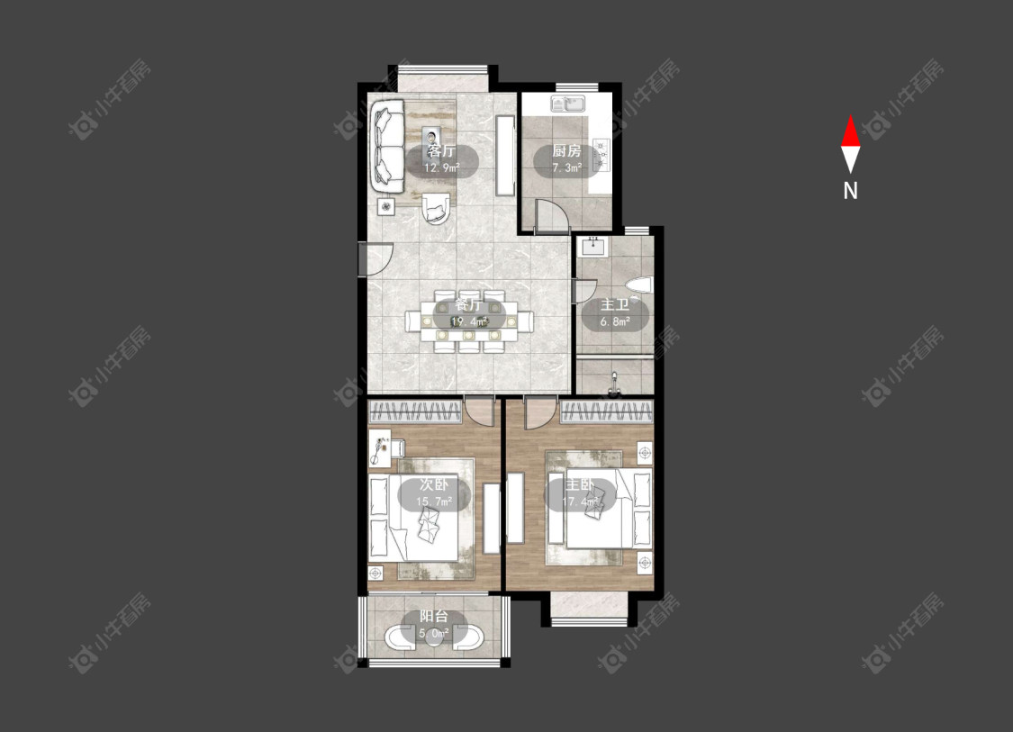 常州东坡雅居在售二手房房源户型图_小牛看房