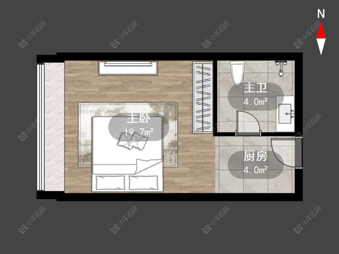 宝龙城市广场房源户型图 常州宝龙城市广场在售二手房源户型图_小牛看房