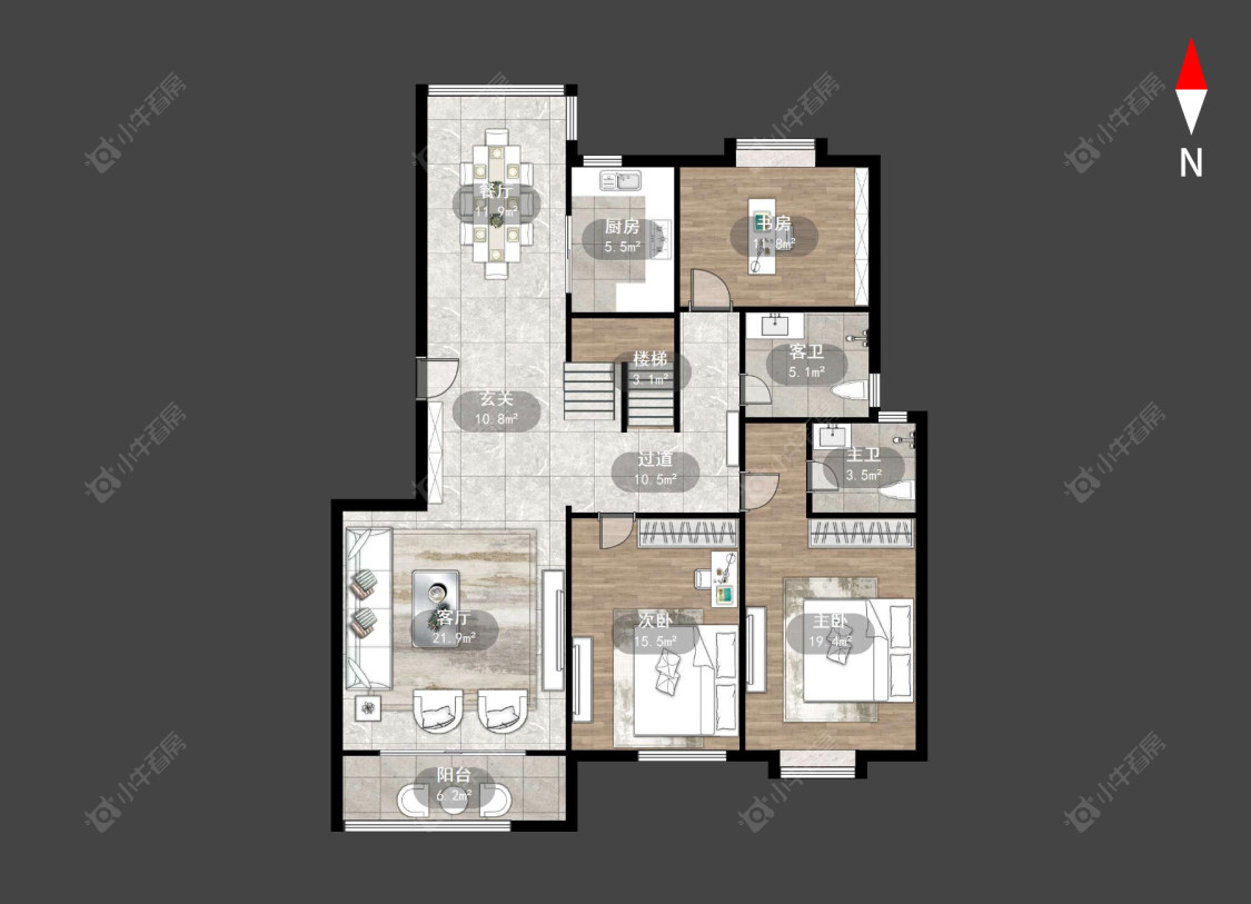 常州国泰新都在售二手房源户型图_小牛看房