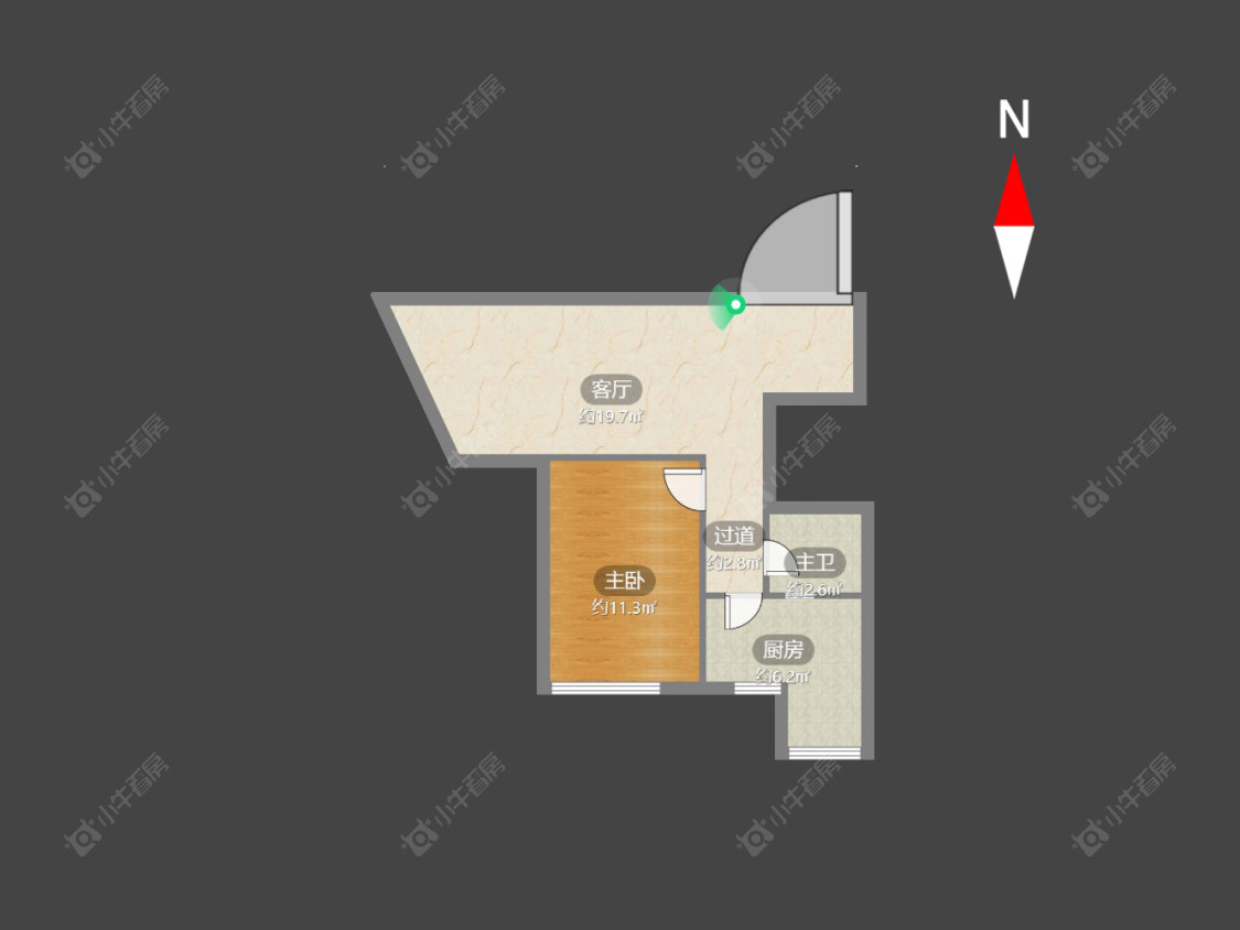 常州新天地商业广场在售二手房源户型图_小牛看房