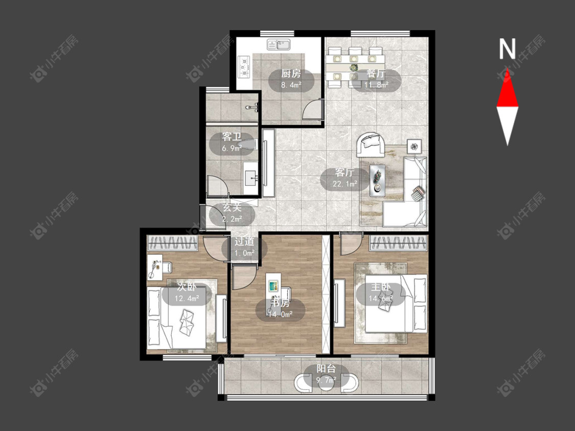 白云东苑二期房源户型图 常州白云东苑二期在售二手房源户型图_小牛看房