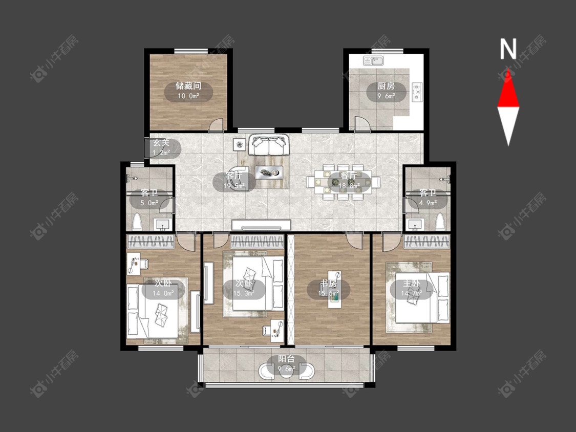 常州翠竹新村北区在售二手房源户型图_小牛看房