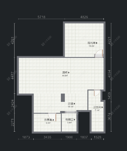 朝阳瑞景华庭房源户型图 常州朝阳瑞景华庭在售二手房源户型图_小牛看房