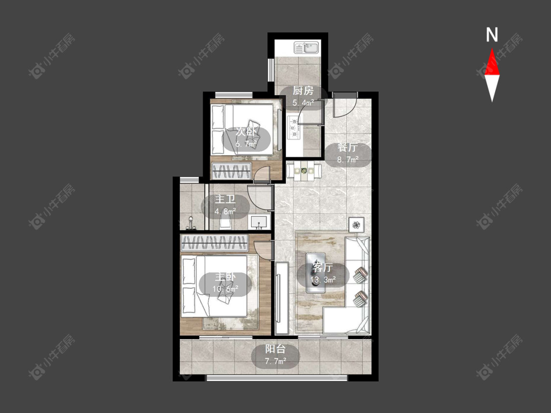 中意宝第房源户型图 常州中意宝第在售二手房源户型图_小牛看房