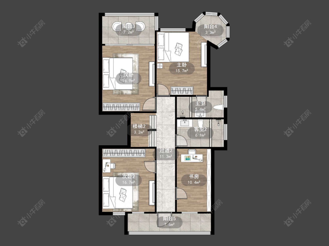 常州空港一村在售二手房源户型图_小牛看房