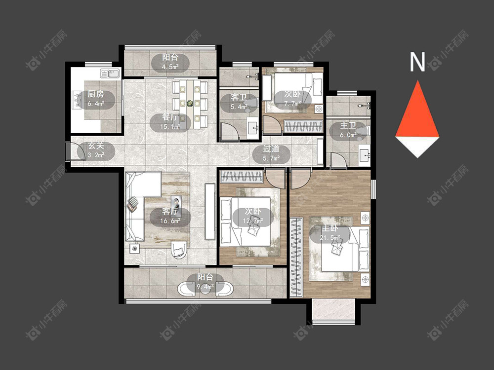 常州星河丹堤一区在售二手房_小牛看房