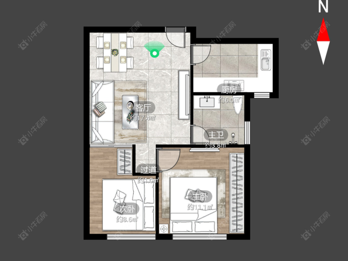 常州港龙紫荆城在售二手房_小牛看房