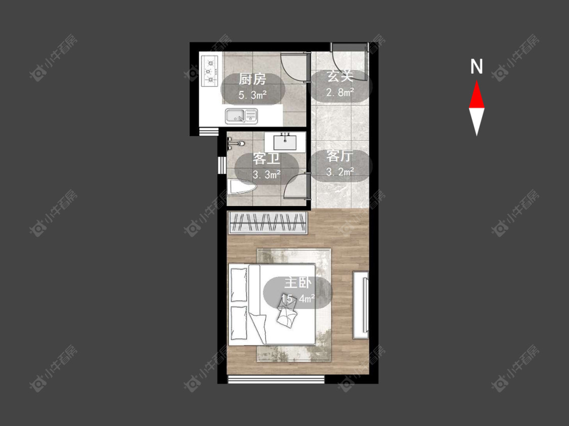 常州盛世名门在售二手房源户型图_小牛看房