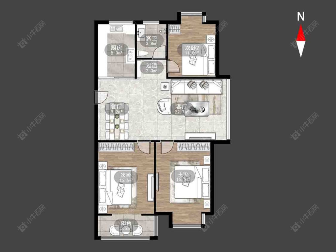 常州河苑家园二期在售二手房源_小牛看房