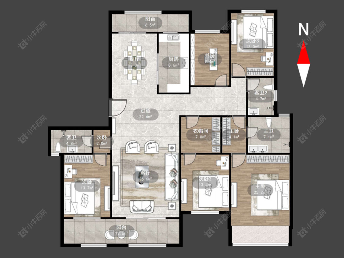 常州佳兆业凤凰湖壹号在售二手房源户型图_小牛看房