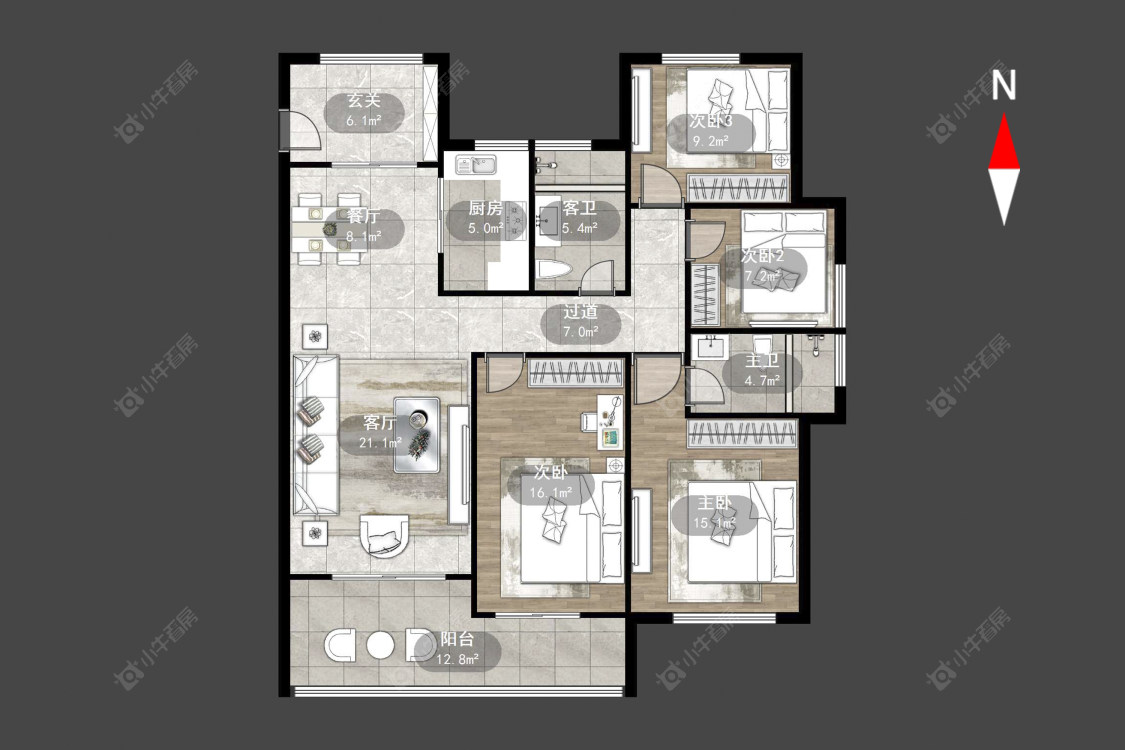 常州玉兰广场五期在售二手房源_小牛看房