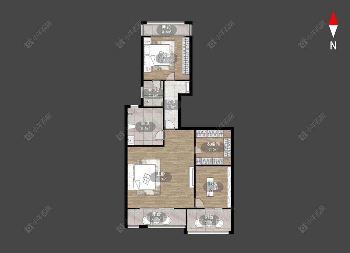 鹤苑新都房源户型图 常州鹤苑新都在售二手房源户型图_小牛看房