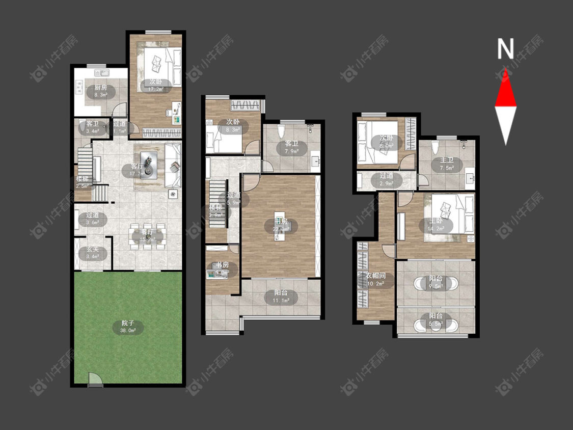 常州东南花园在售二手房源户型图_小牛看房