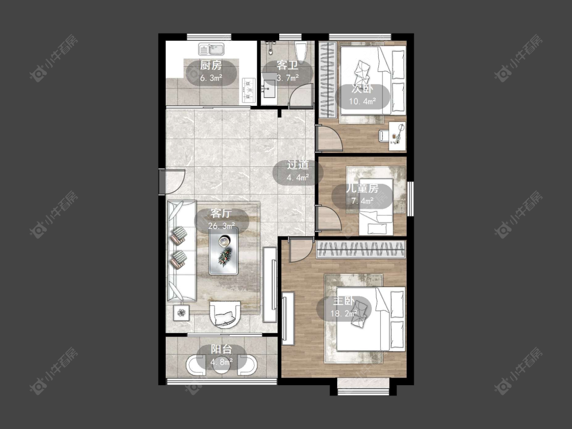 丹阳国信宜和在售二手房源户型图_小牛看房
