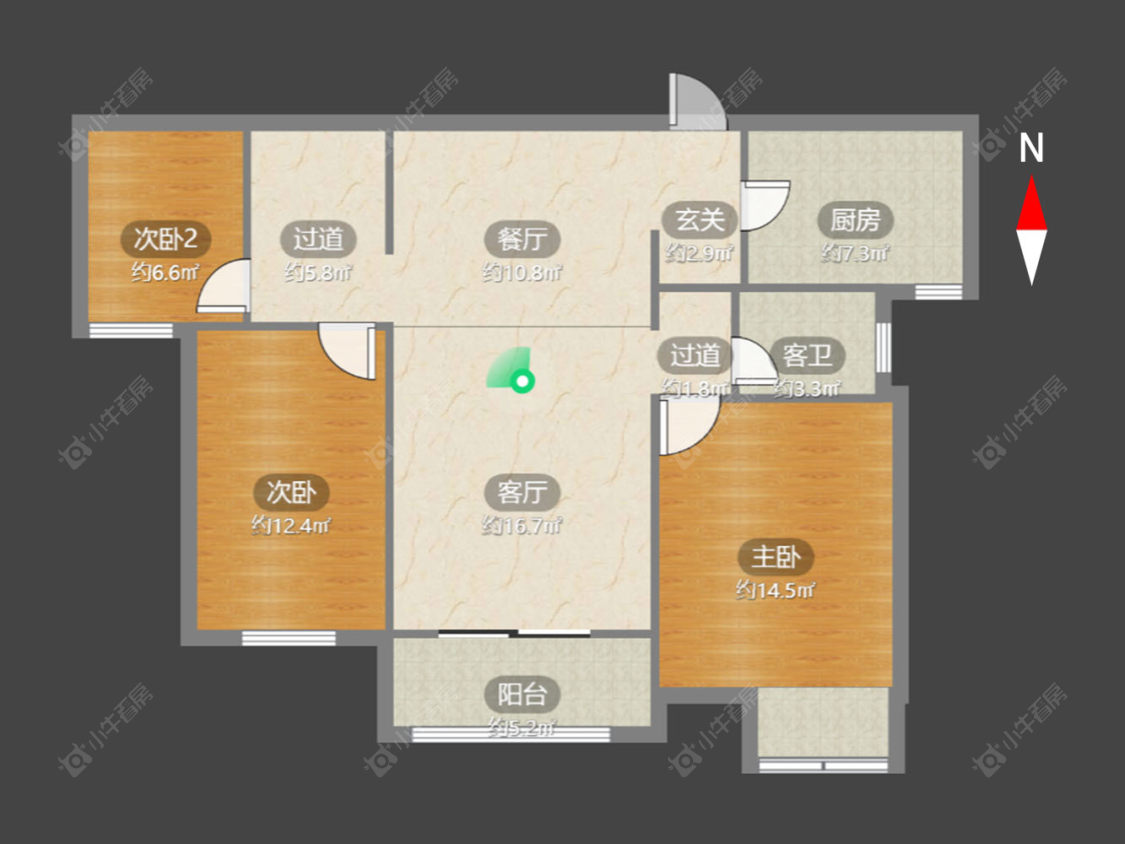 景瑞望府房源 常州景瑞望府在售二手房源_小牛看房