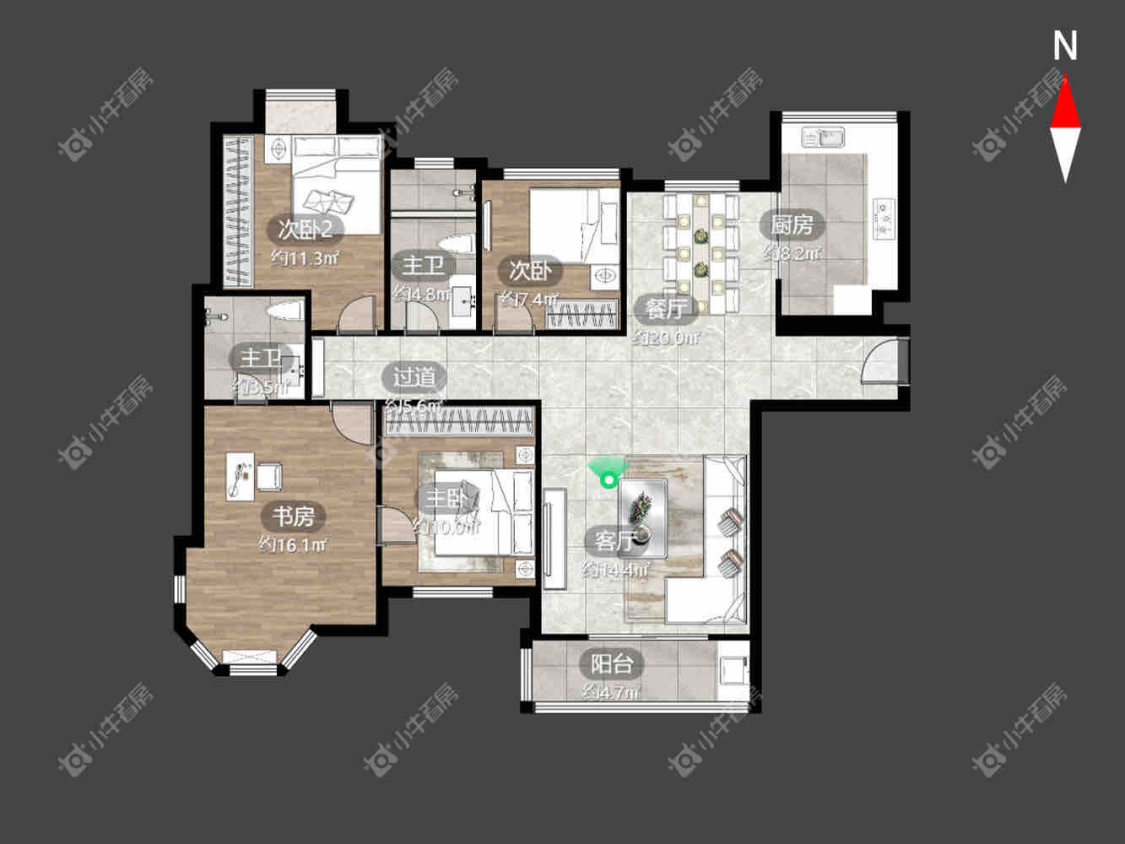 常州青枫公馆在租房源_小牛看房
