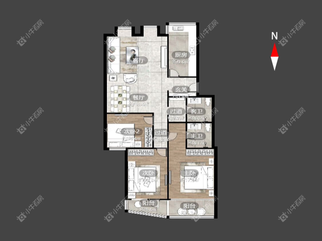 常州金禧园(钟楼)在租房源_小牛看房