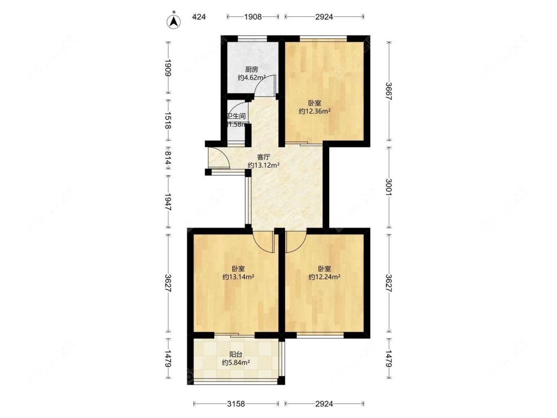 常州桃园新村在租房源室内图_小牛看房