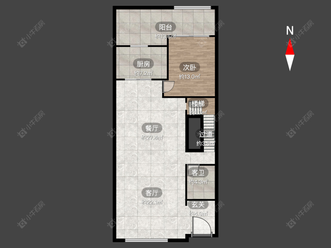 美林湖花园一区别墅房源户型图 常州美林湖花园一区别墅在售二手房源户型图_小牛看房