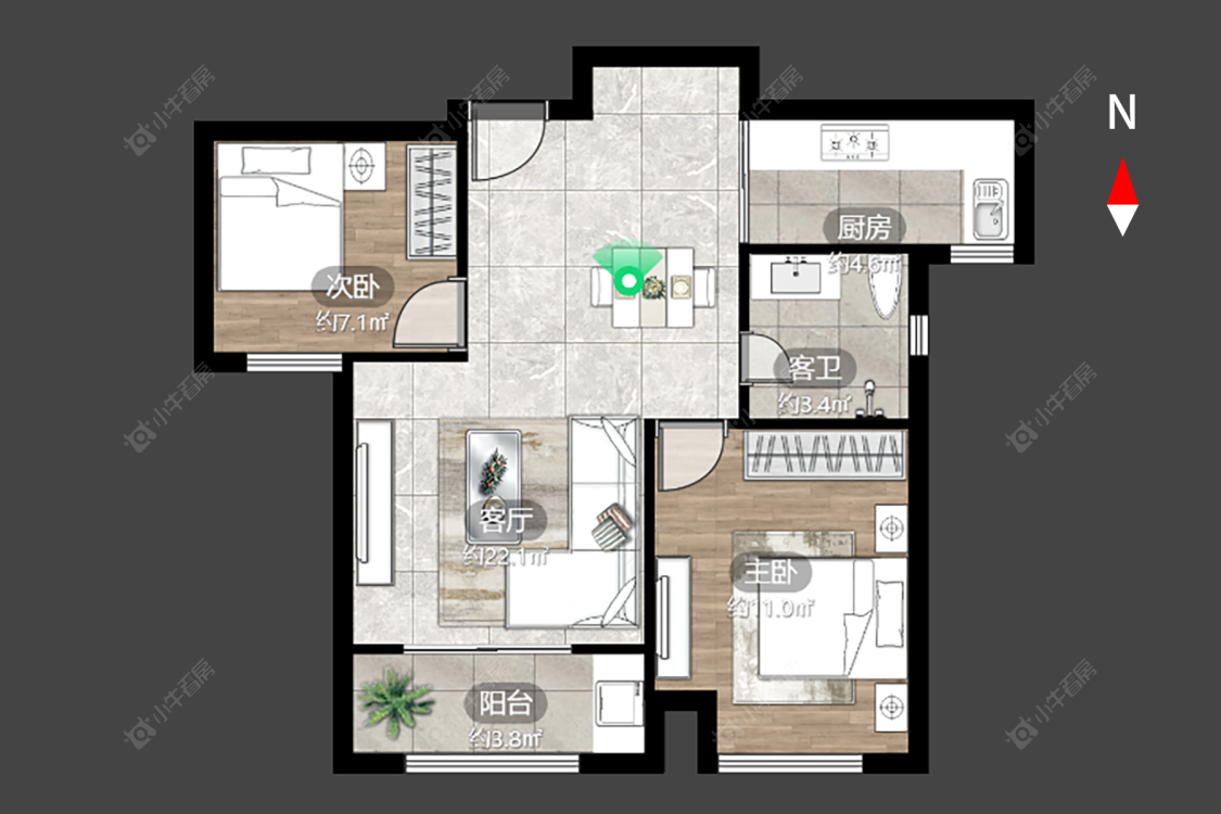 常州新城域二期在售二手房_小牛看房