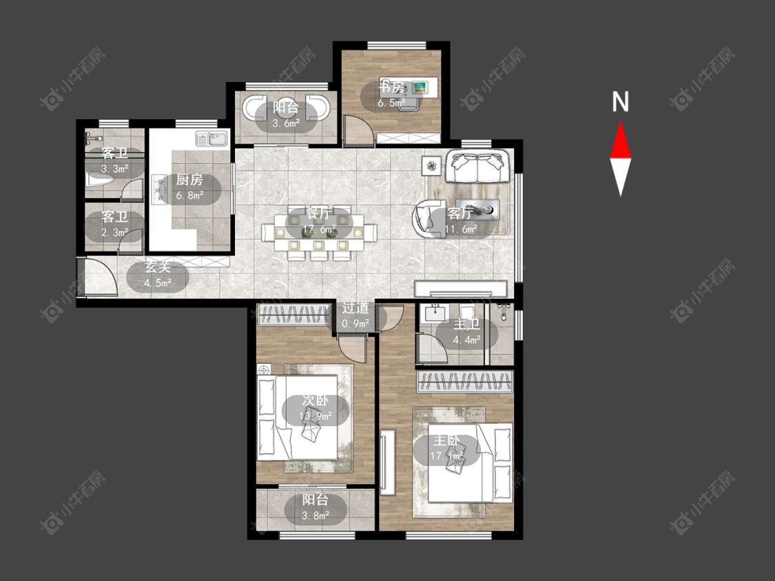 天山花园房源户型图 常州天山花园在售二手房源户型图_小牛看房