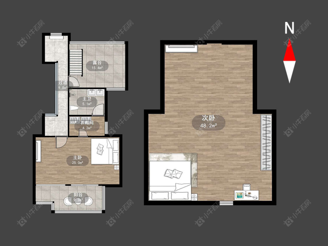 常州中天名园在售二手房源户型图_小牛看房