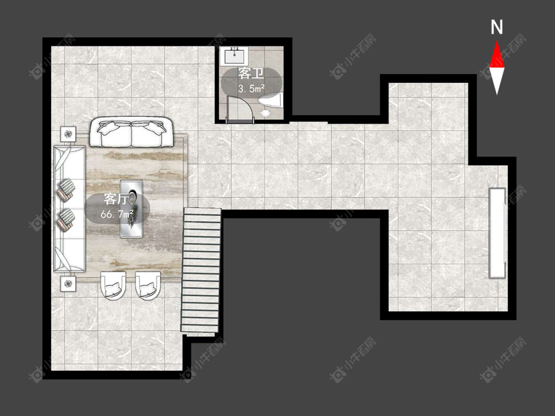 美的世茂云筑房源户型图 常州美的世茂云筑在售二手房源户型图_小牛看房
