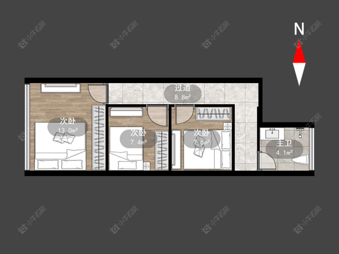 常州昌盛路在售二手房源户型图_小牛看房