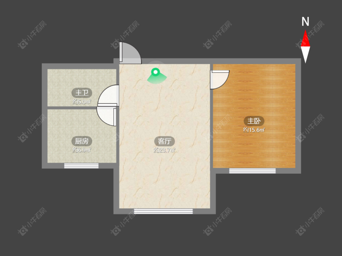 常州荆川里续建在售二手房源户型图_小牛看房