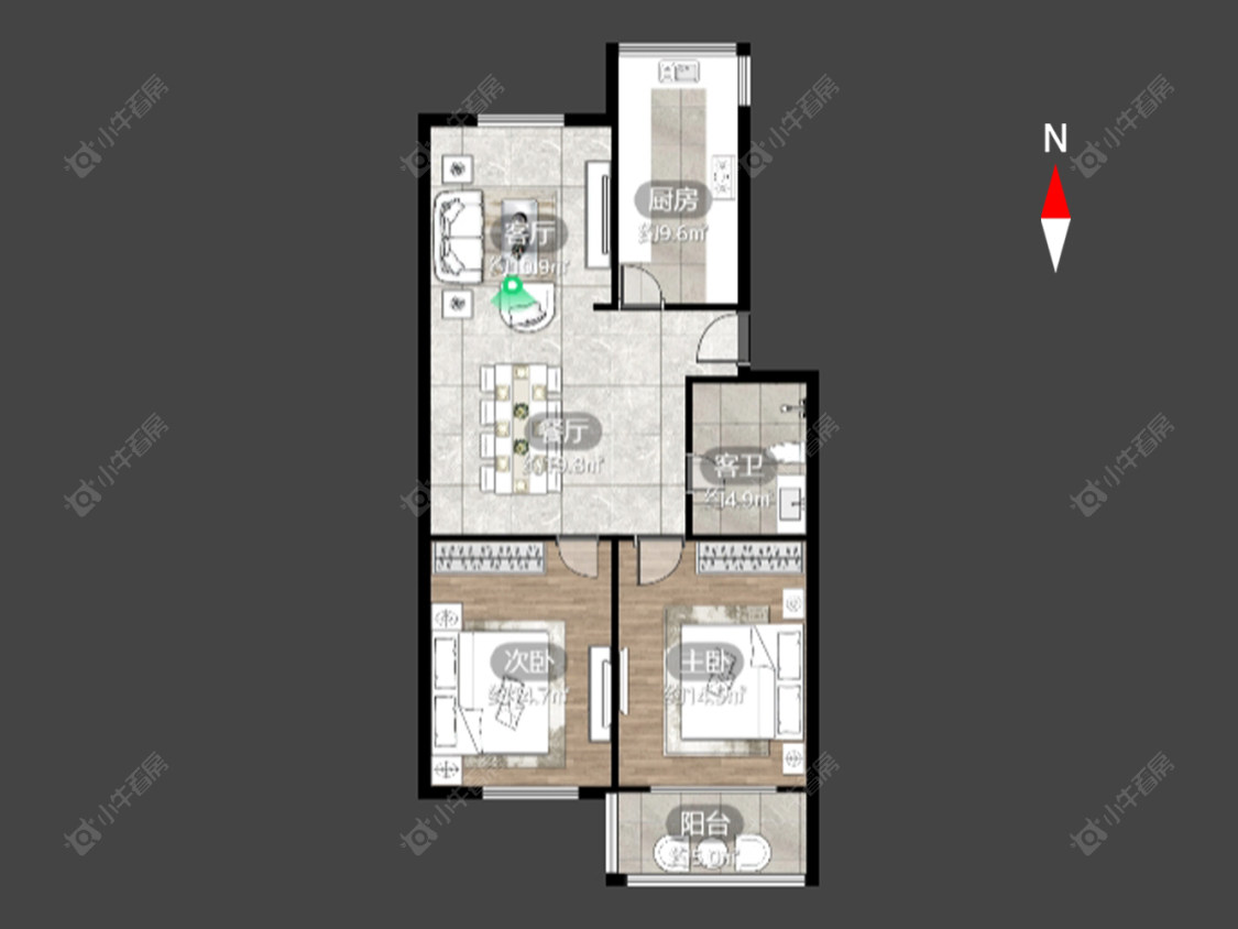 万福花园房源户型图 常州万福花园在售二手房源户型图_小牛看房