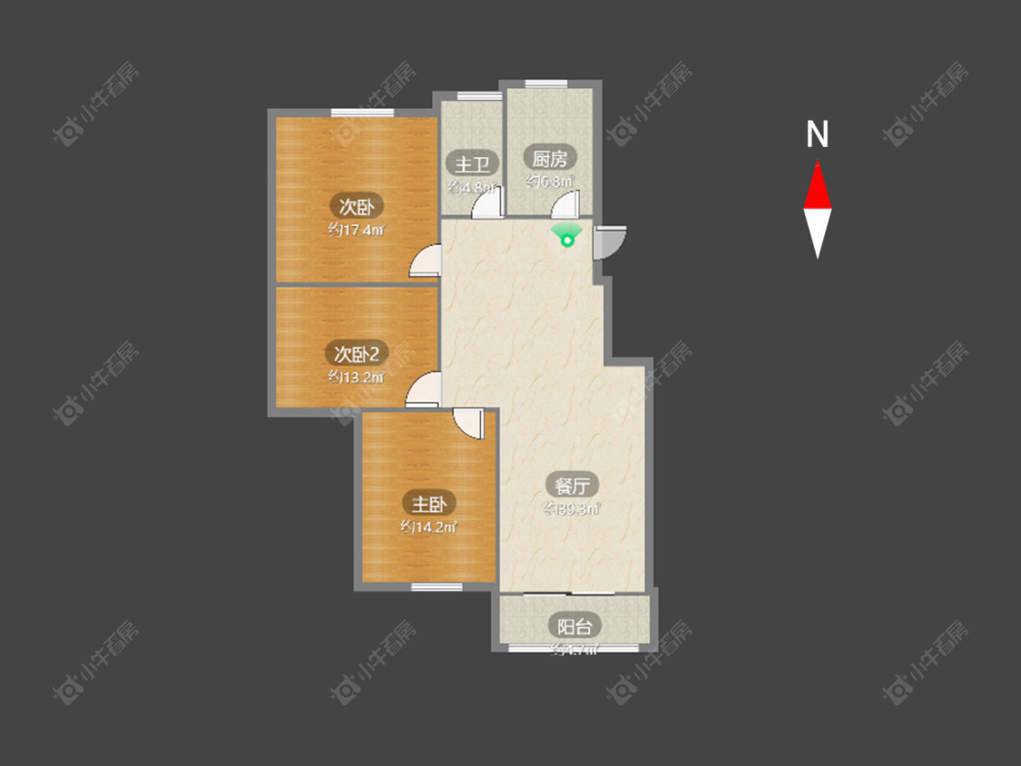 常州玲珑花园在售二手房源户型图_小牛看房