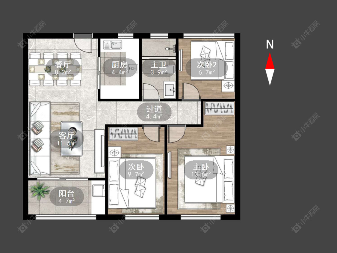 绿都万和城七区房源户型图 常州绿都万和城七区在售二手房源户型图_小牛看房